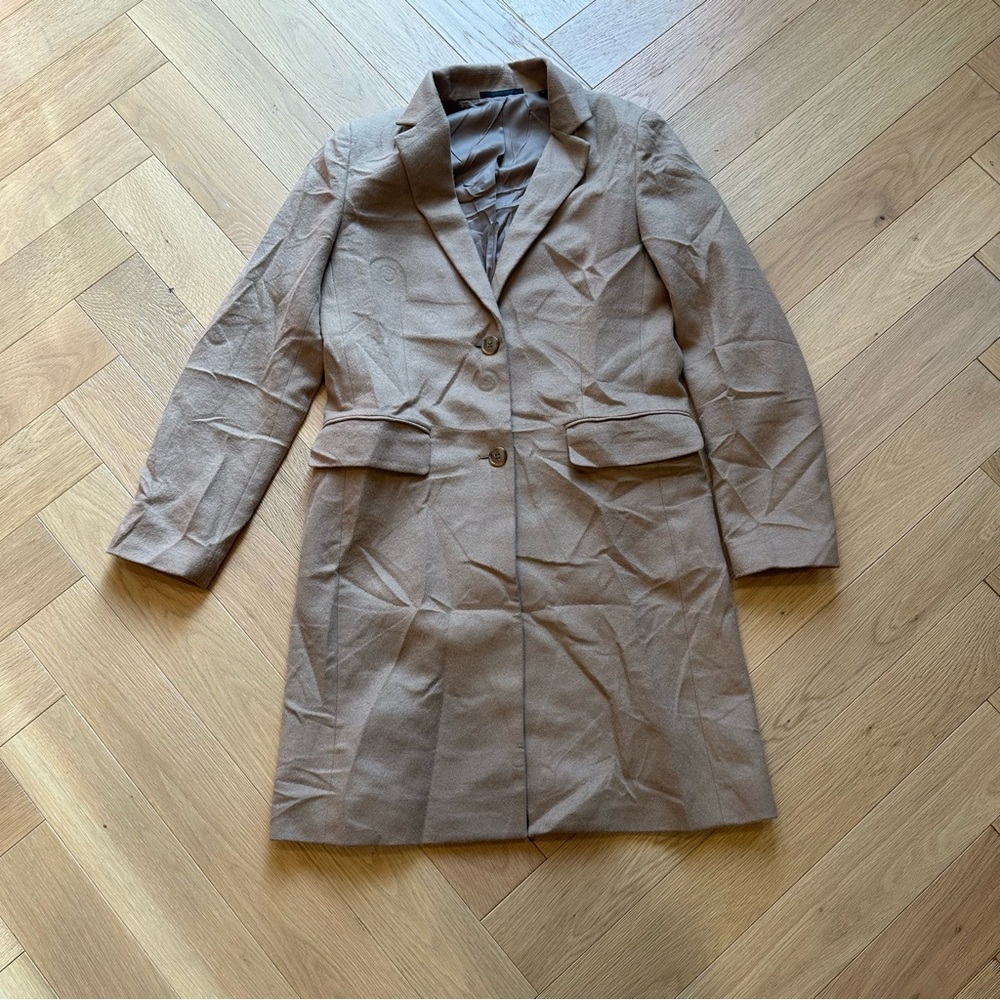 Uniqlo Wool-Cashmere Blend Coat – Size S